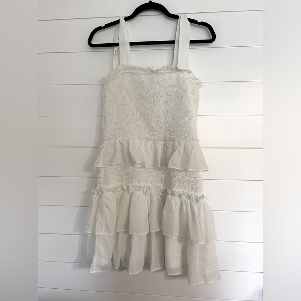 Tcec women’s white dress size Large